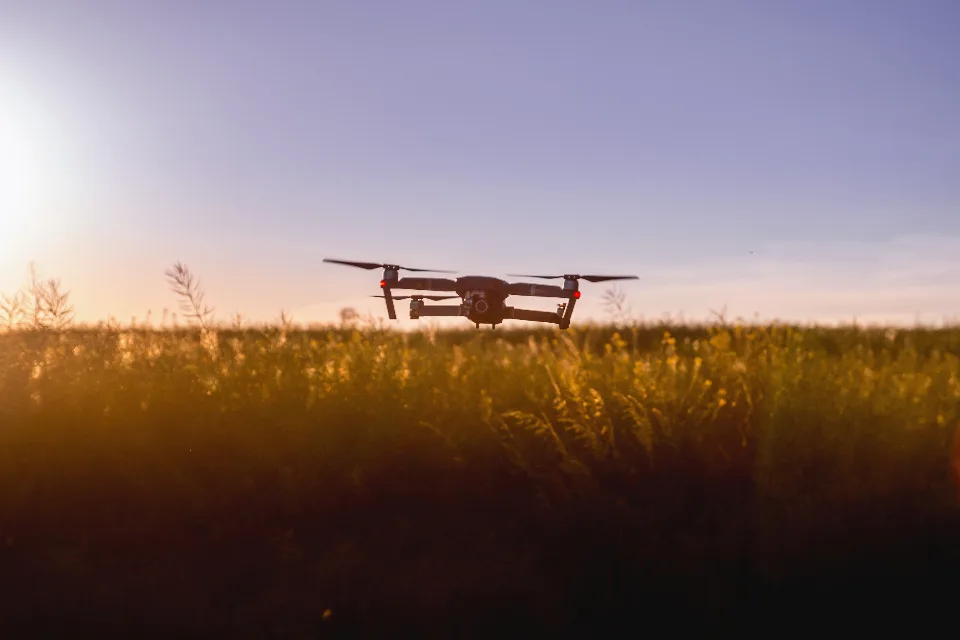 drone flying
