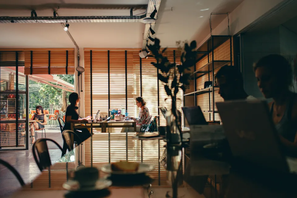 modern office meeting