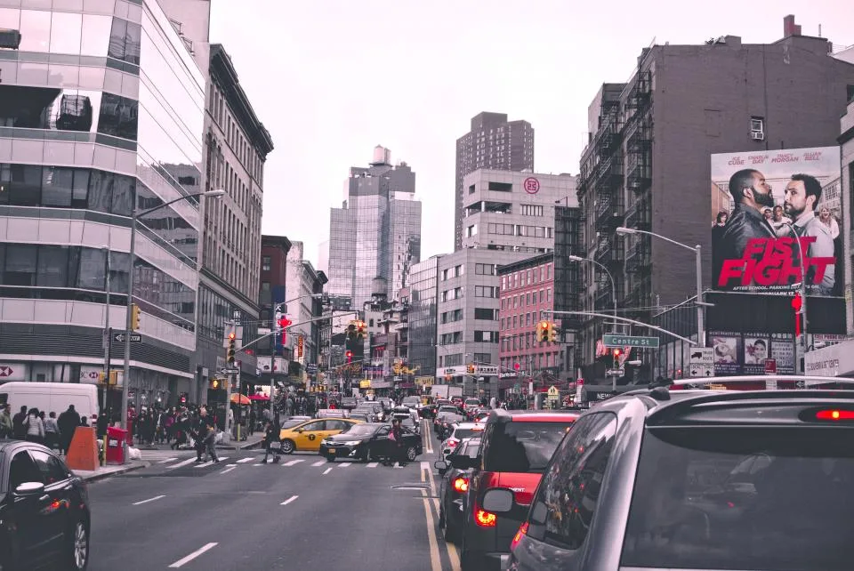 traffic lights crossing