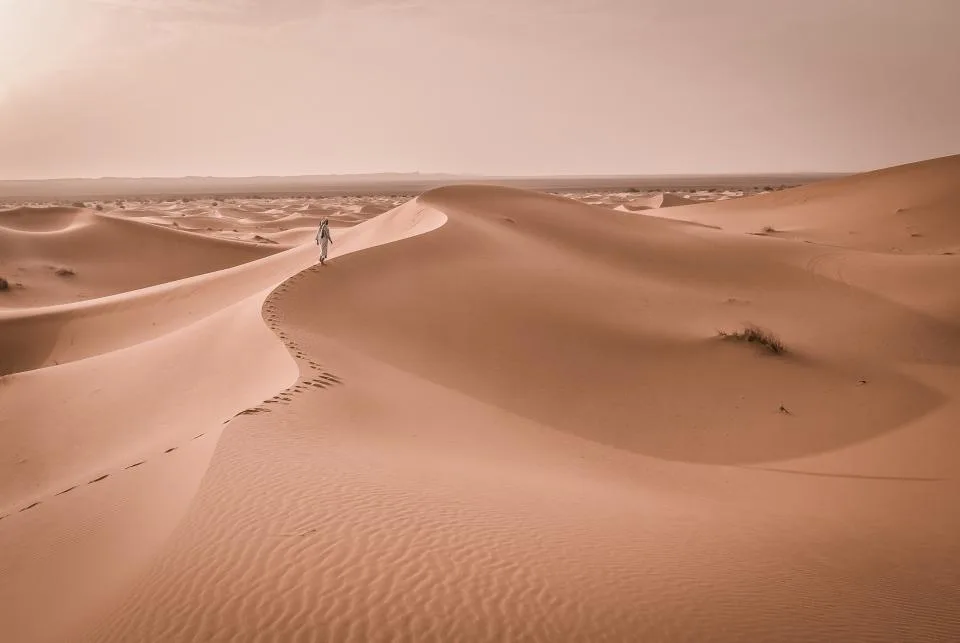 sand dunes pattern