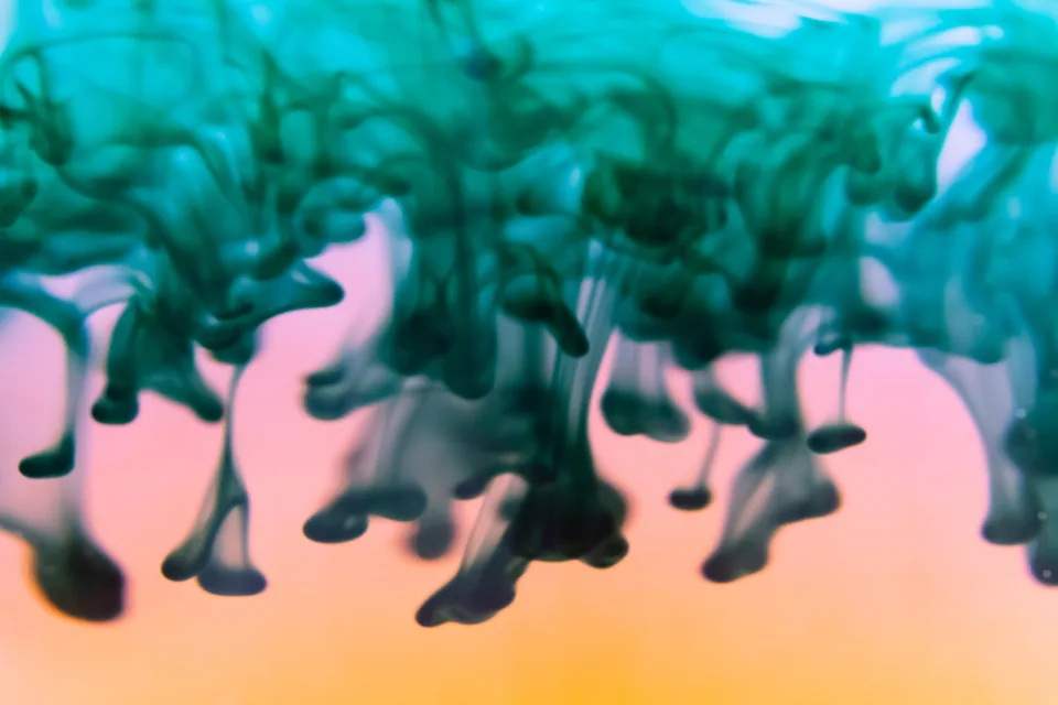 ink in water