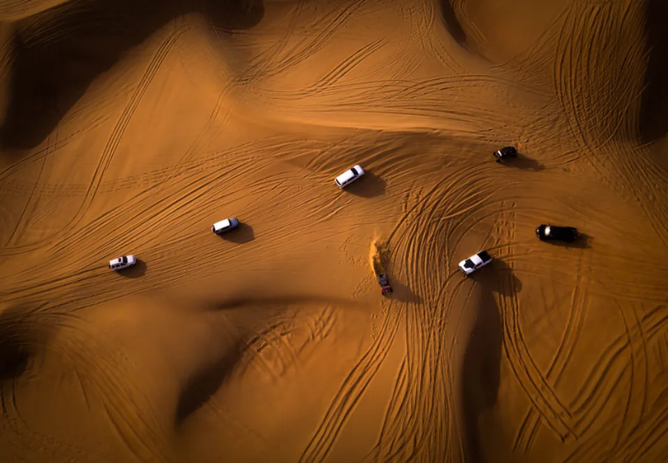 drone flying