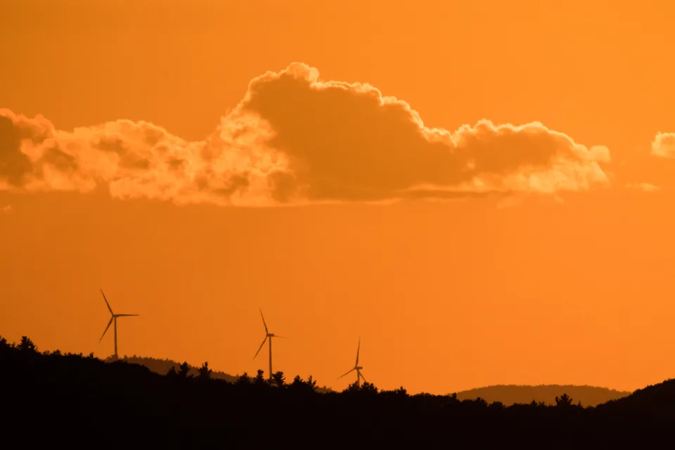 wind turbines