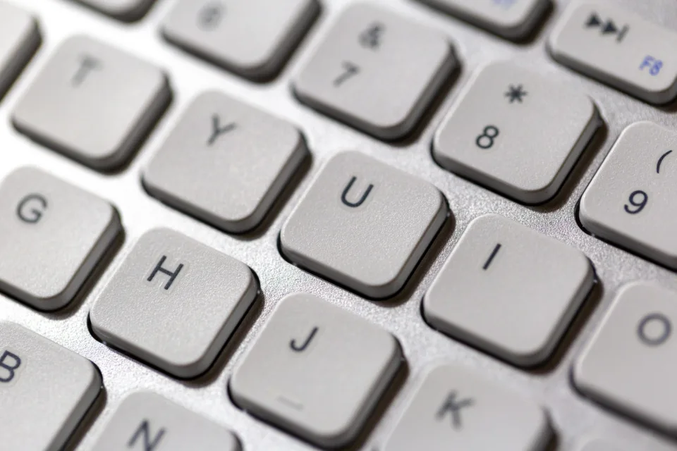 keyboard close up