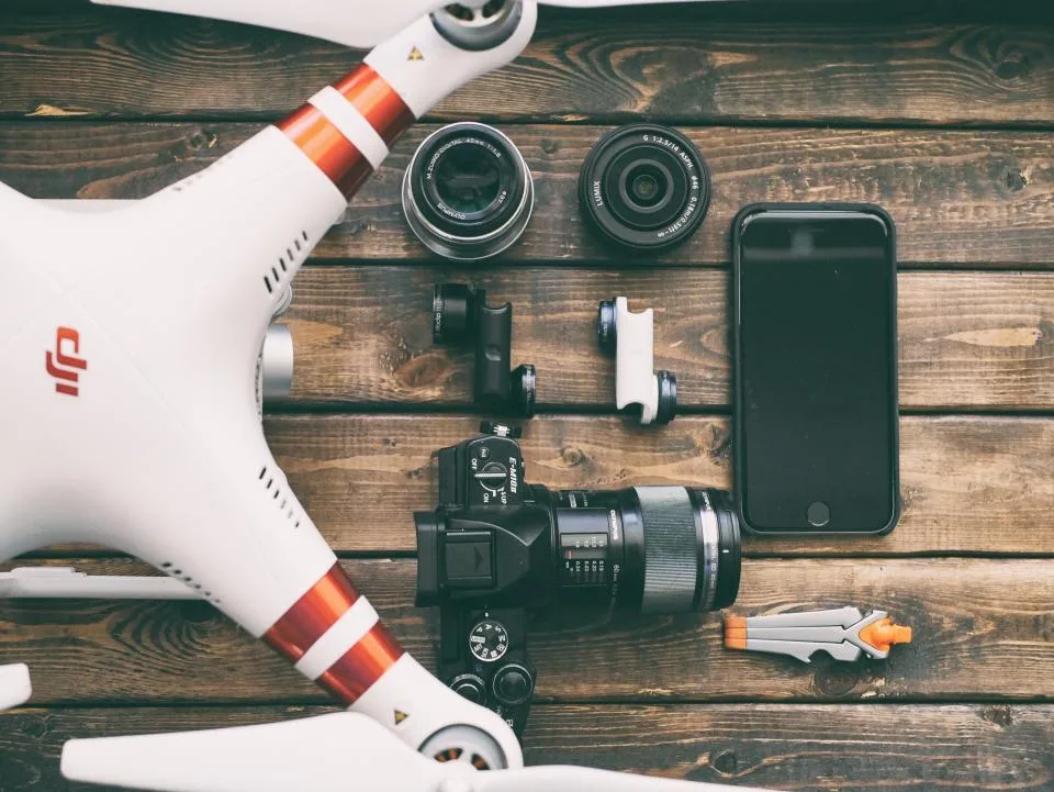 drone flying
